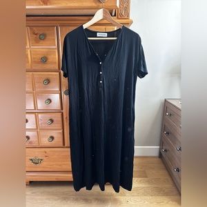 Nesting Olive Maternity Nursing Housedress